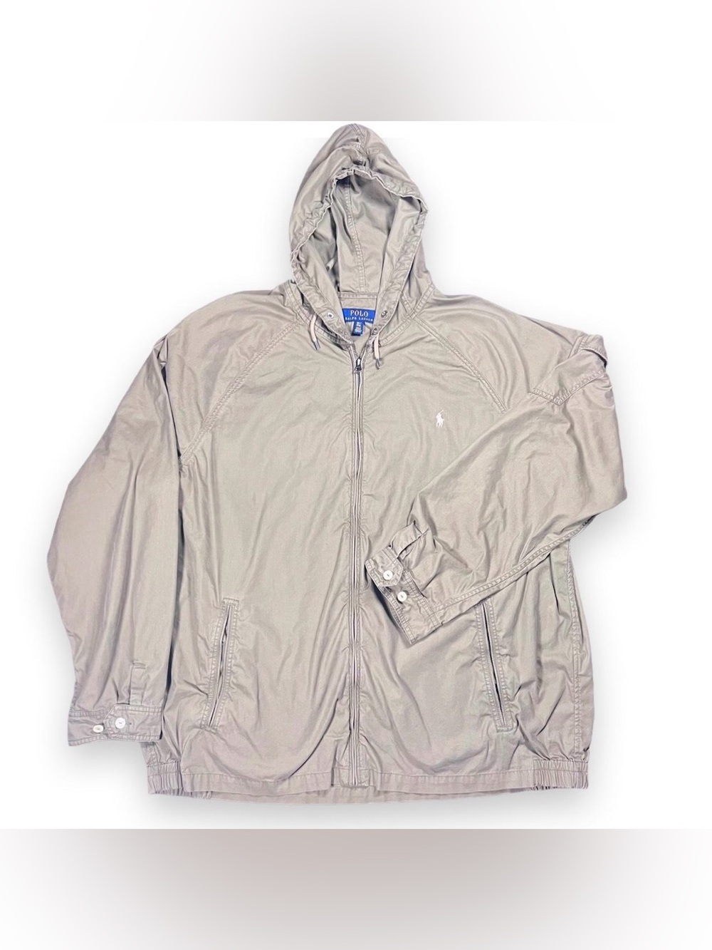 Vintage Polo Ralph Lauren Hooded Military Army Jacket 3XLT